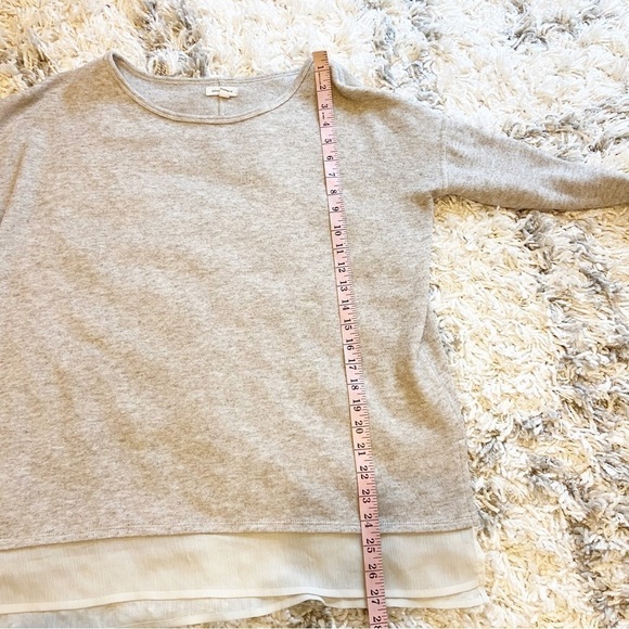 Anthropologie | Silence + Noise Heather Brown Scoop Neck Sweater Size Small - Picture 7 of 8